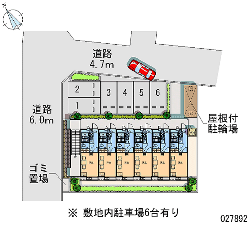 レオパレスＦｕｔｕｒａ　泉 月極駐車場