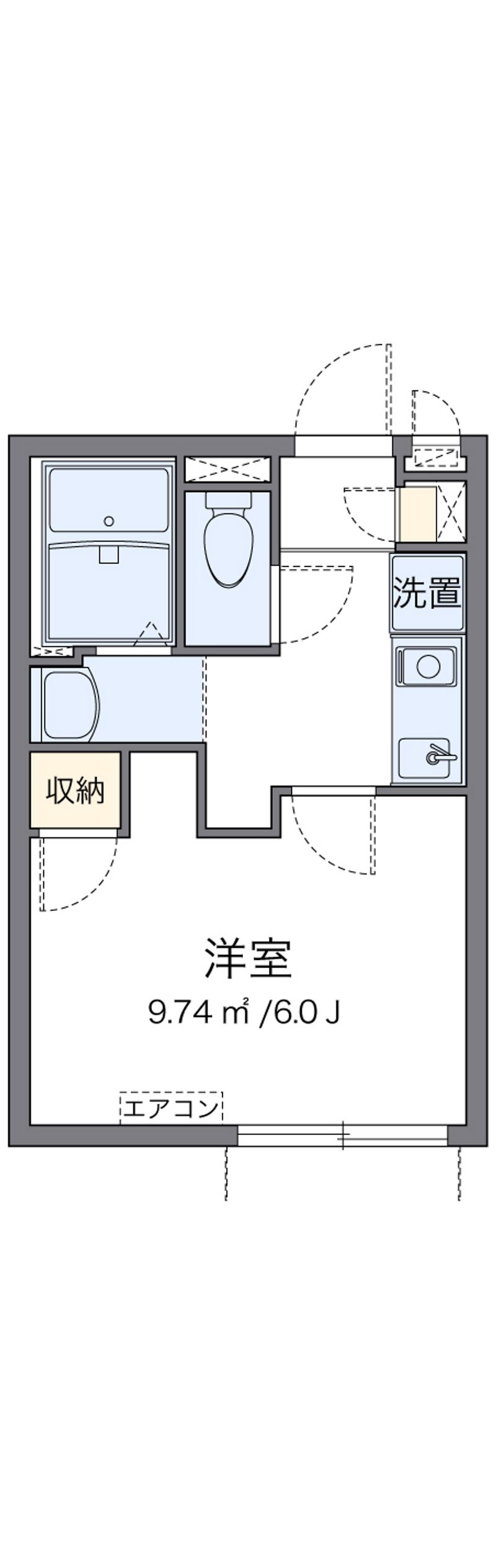 ヴィアロ伊興レジデンスＢ 間取図