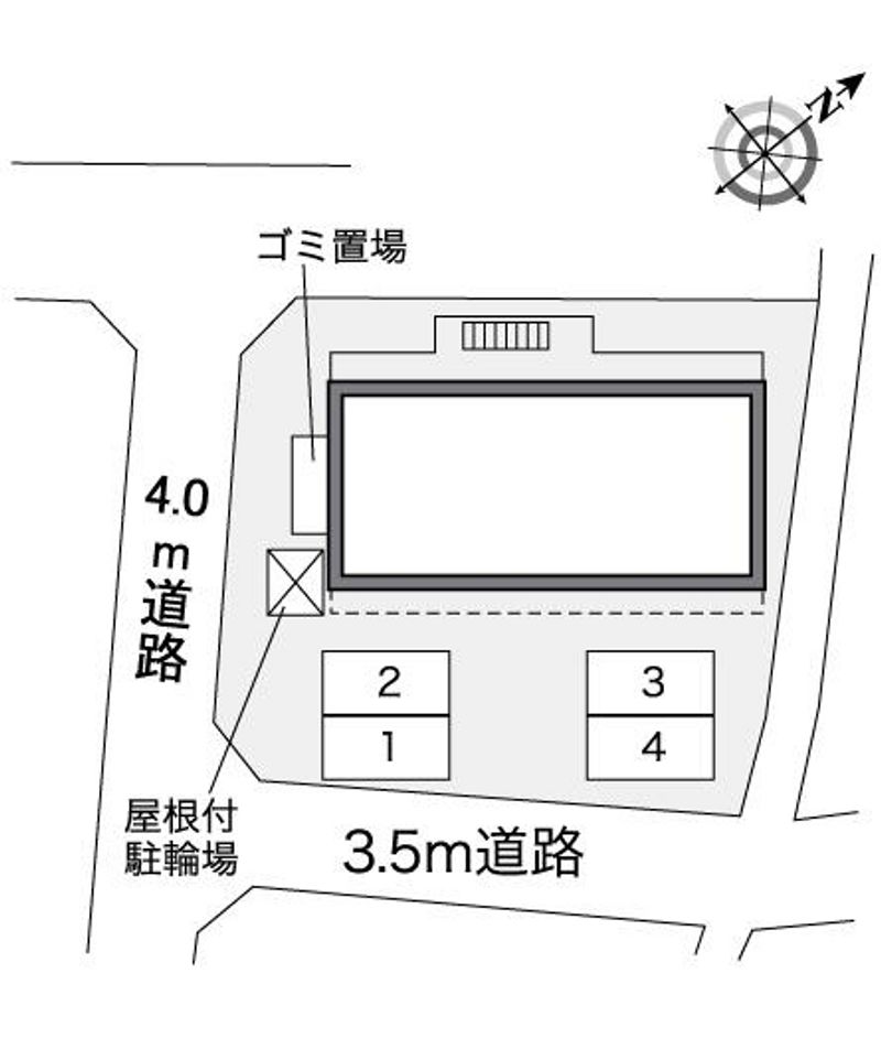 レオパレス寿光 配置図