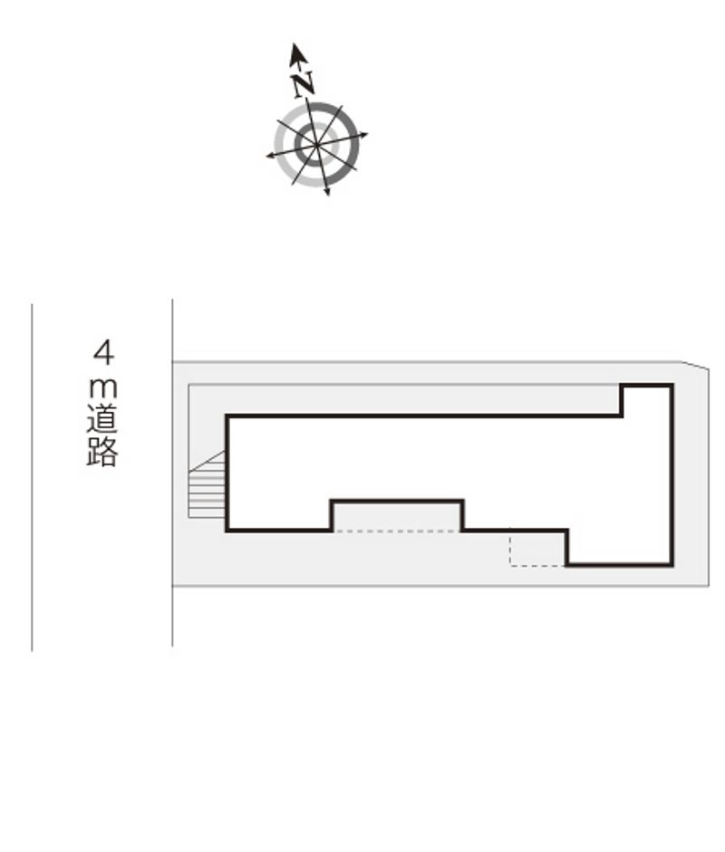 レオパレスＫＵＲＡＴＡ 配置図