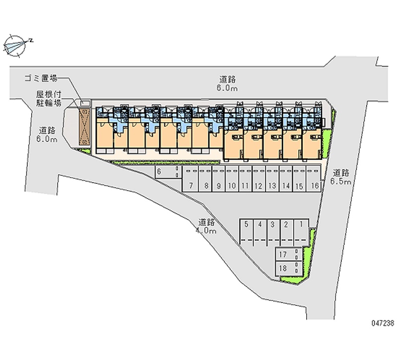 47618 Monthly parking lot