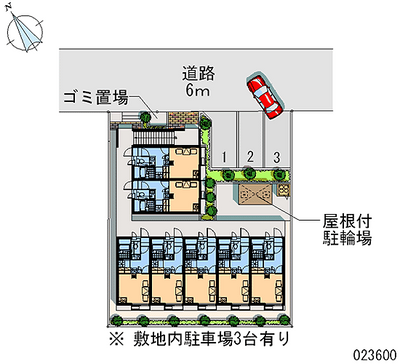 23600 Monthly parking lot