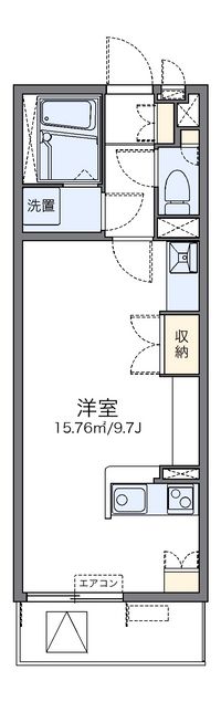 レオネクストななみ 間取図