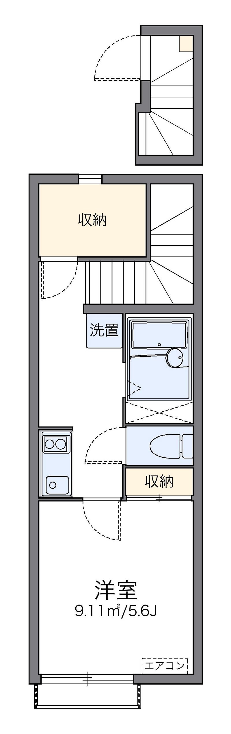 レオネクスト新宿台 間取図