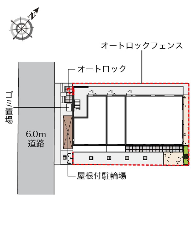 レオネクストクロシェット 配置図