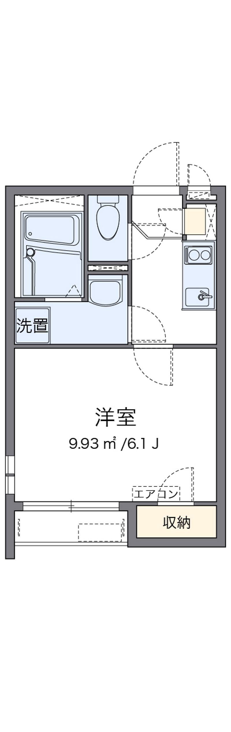 クレイノプラムグローブⅡ 間取図