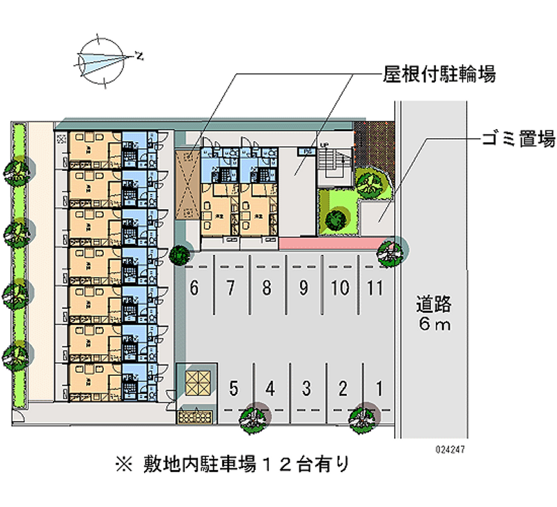 24247月租停车场