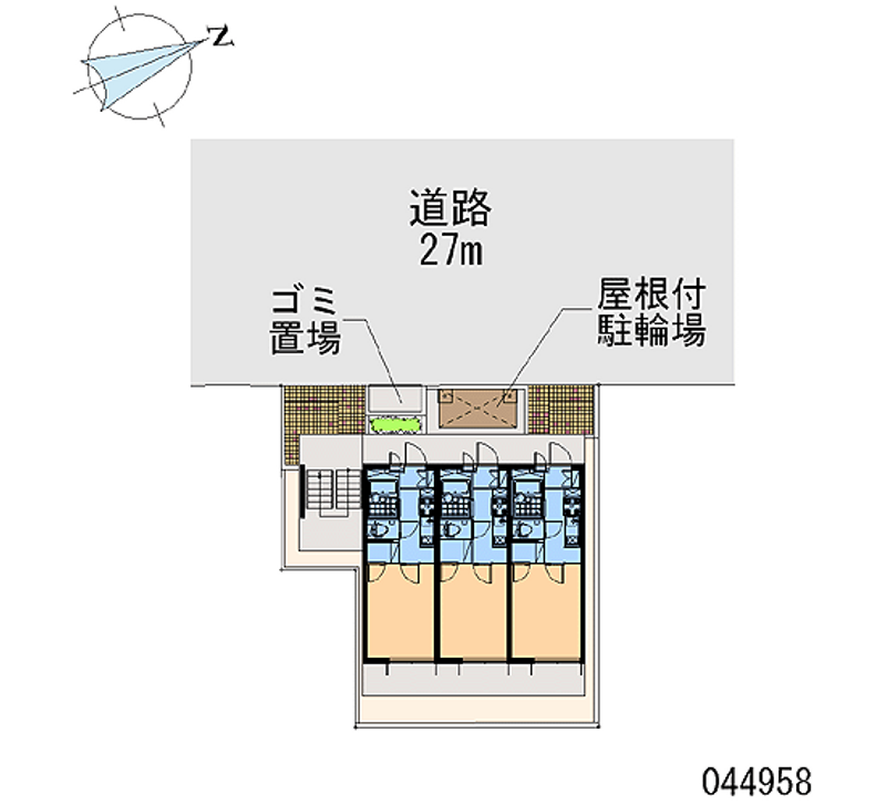 レオパレスリソランテ 区画図