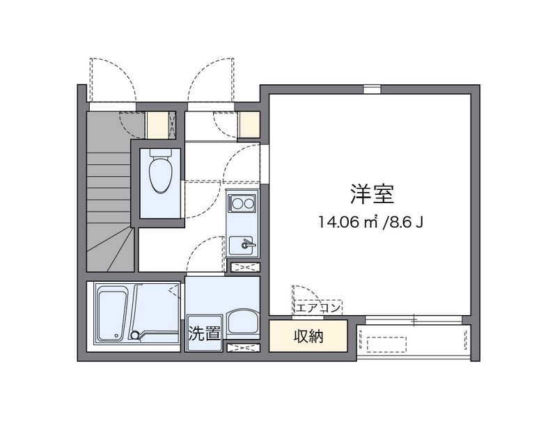 クレイノリヴェールの森 間取図