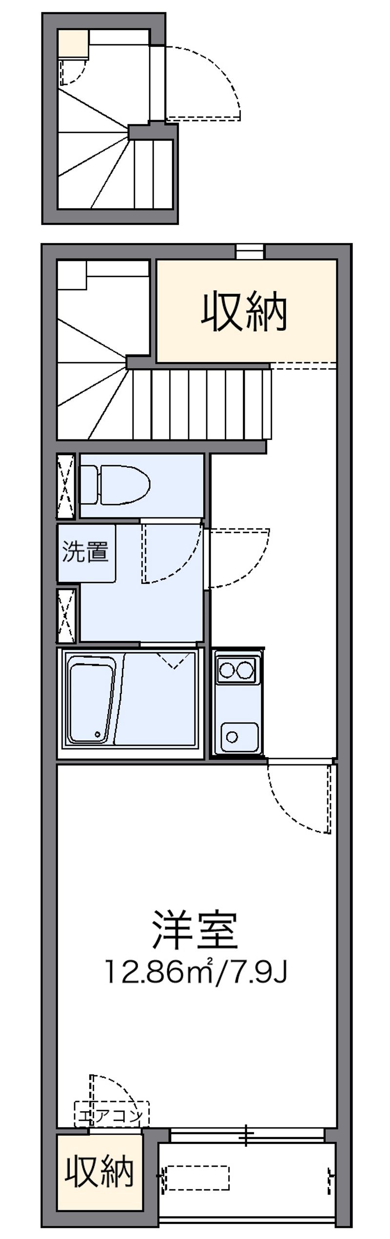 レオネクスト吉良吉田 間取図
