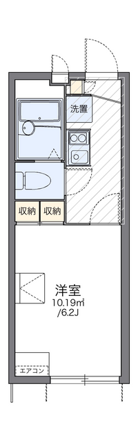 レオパレスＴＡＫＡ　デルタ 間取り図