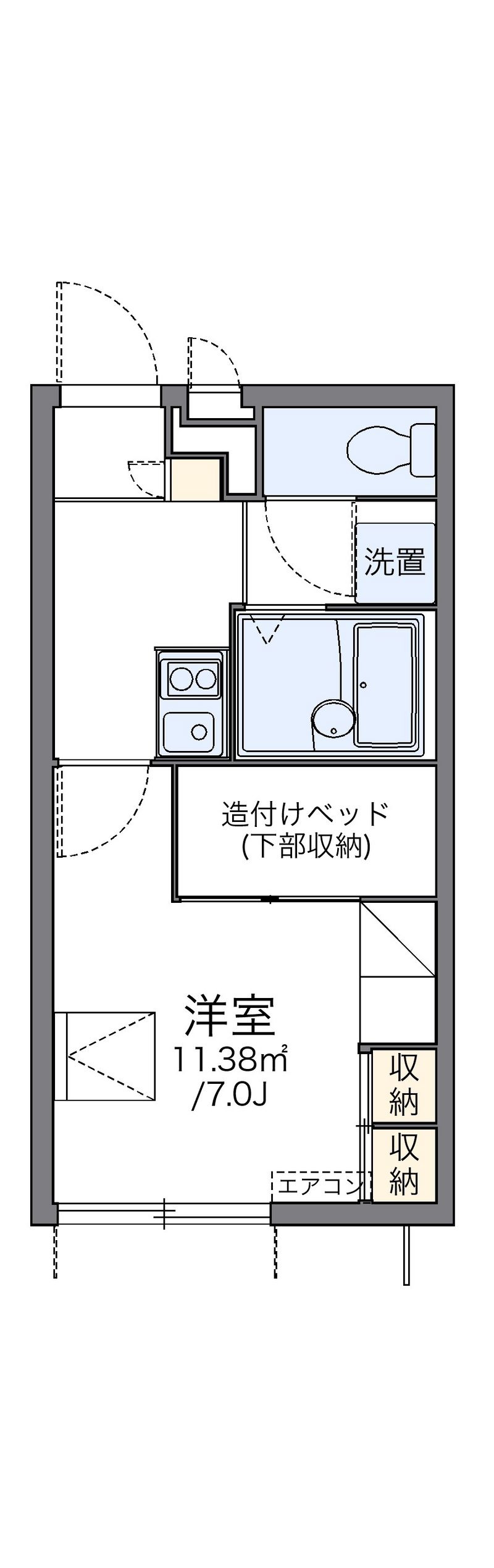 leopalace West Floor plan