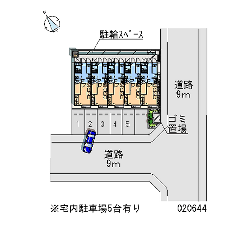 20644月租停车场