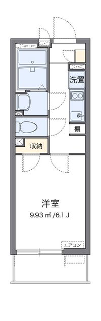 クレイノサークル　平和台 間取り図