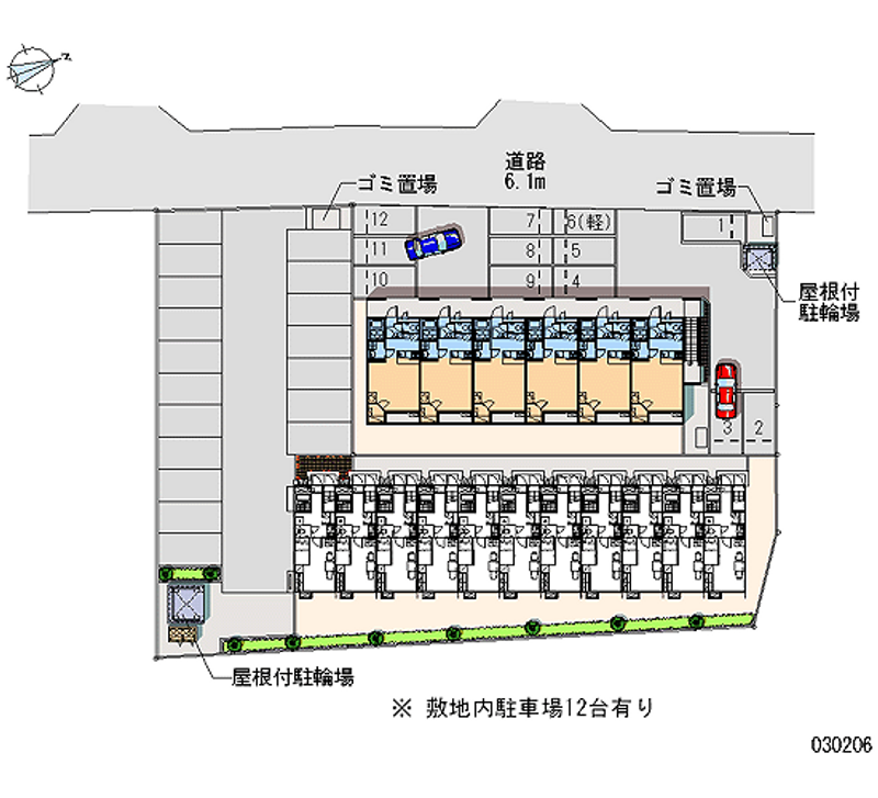 30206 bãi đậu xe hàng tháng