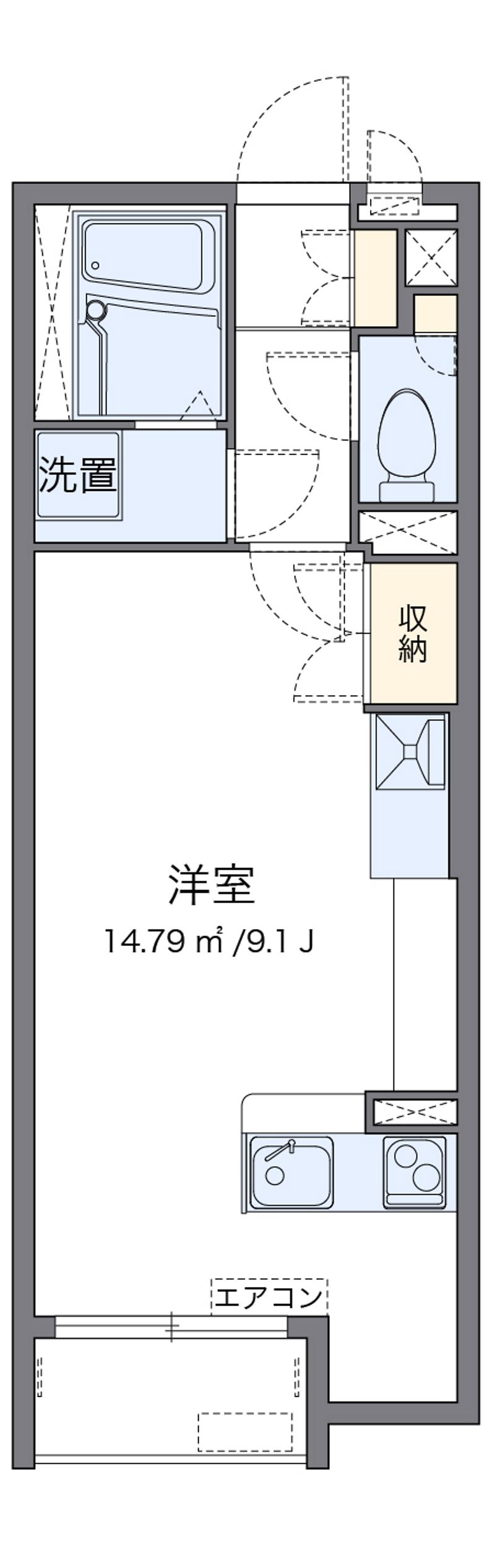 ミランダ宇那木山 間取図