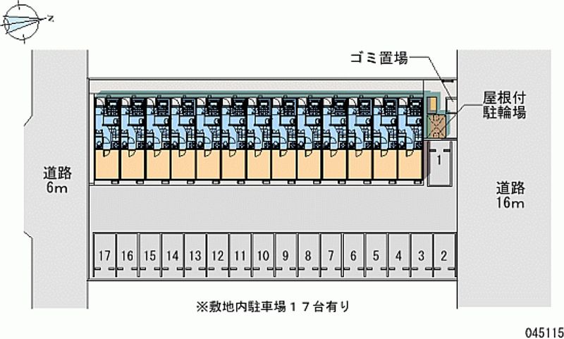 45115 bãi đậu xe hàng tháng