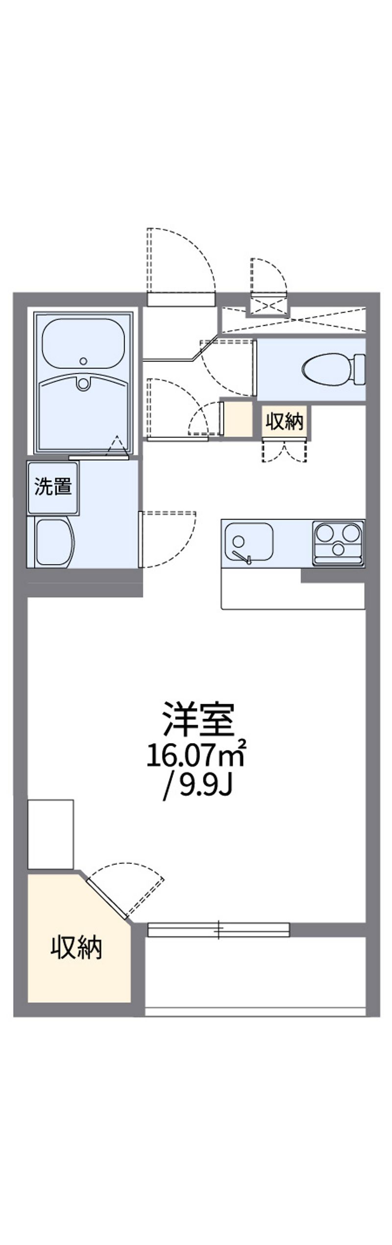 レオパレスＲＩＣＨＡＲＴ 間取図