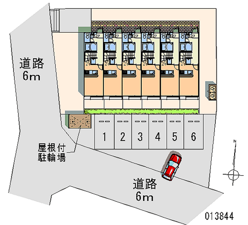 13844月租停車場