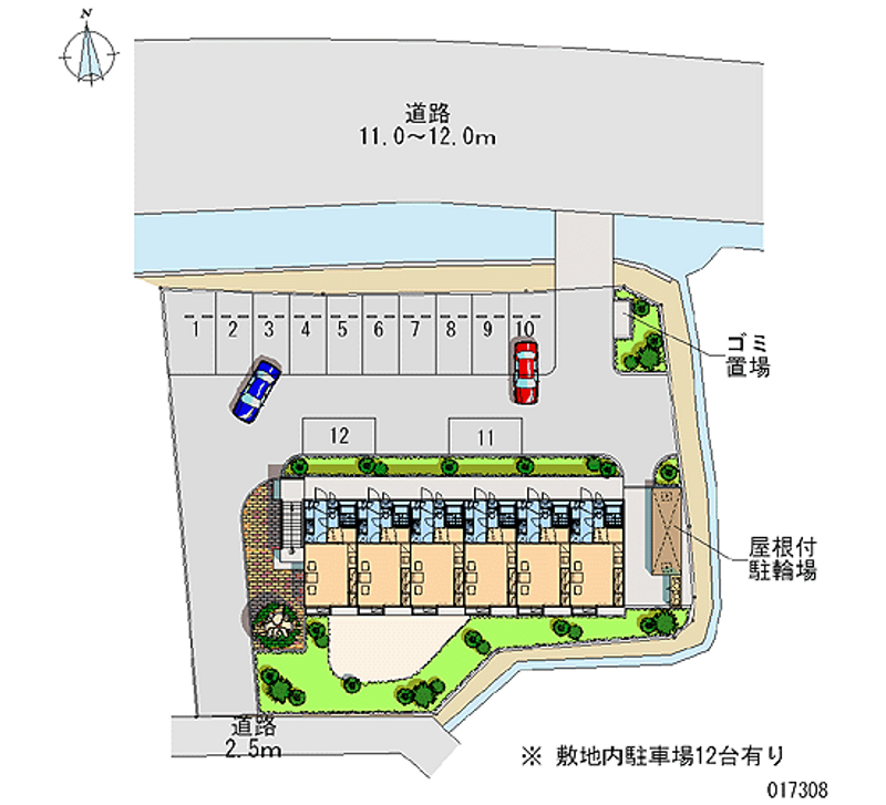 17308 Monthly parking lot