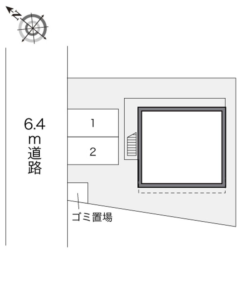 レオパレスワイズ 配置図