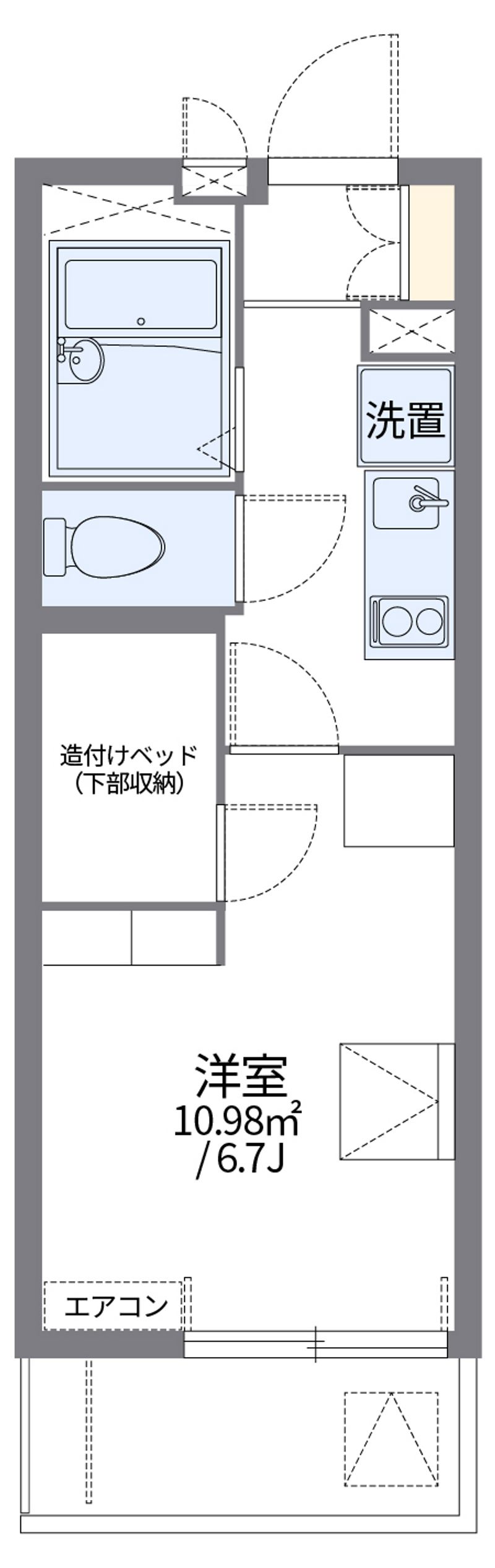 leopalace KATOH II Floor plan