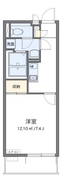 クレイノ木更津金田東 間取り図