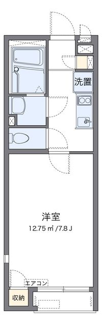 レオネクストアズールぐみのき 間取り図