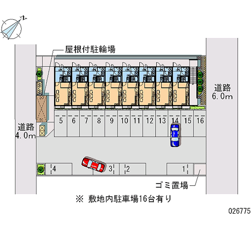 26775月租停車場