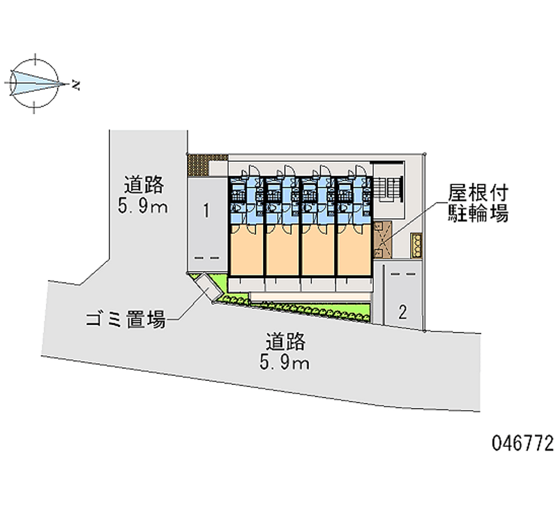 46772月租停车场