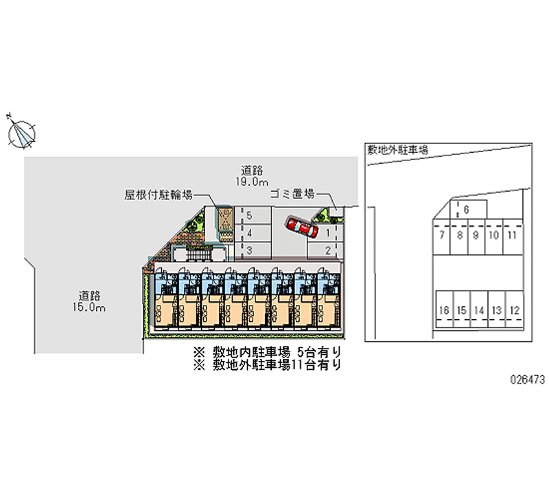 26473月租停车场