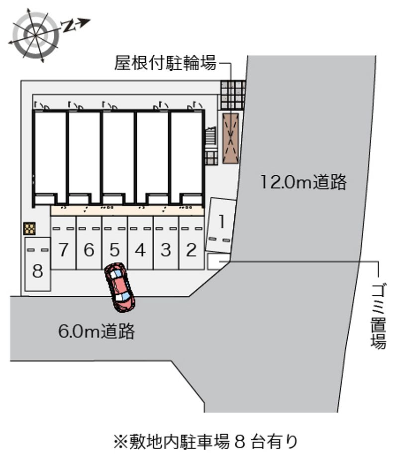 クレイノ江合 配置図