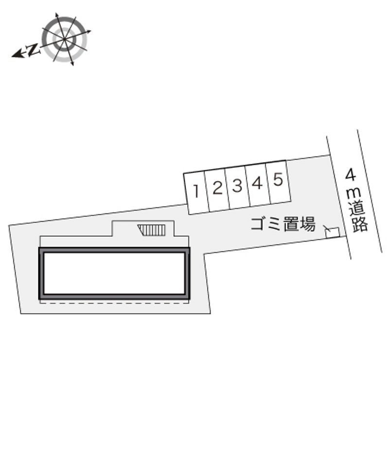 レオパレスアーク 配置図