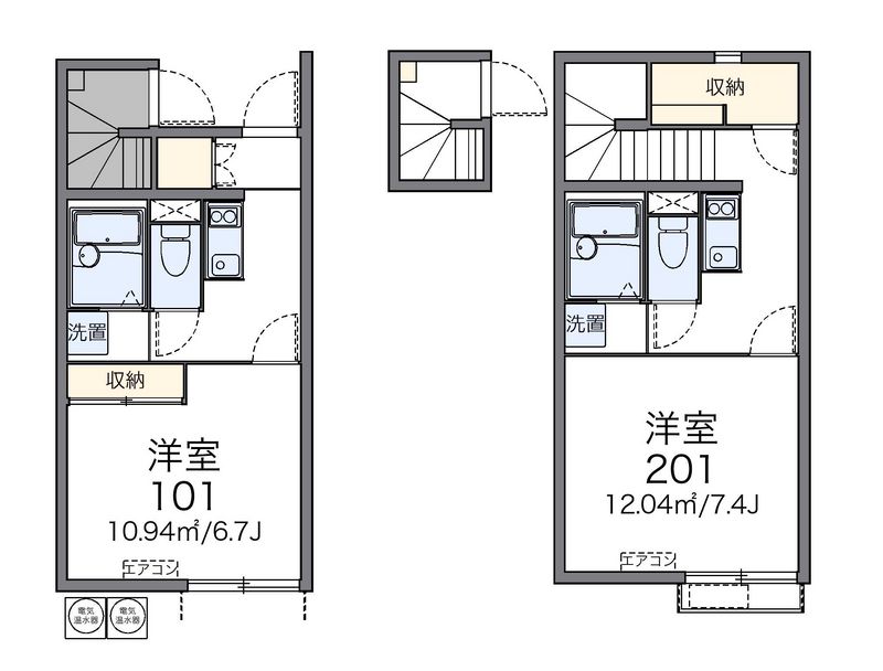 レオネクストディアベルジュⅡ 間取図