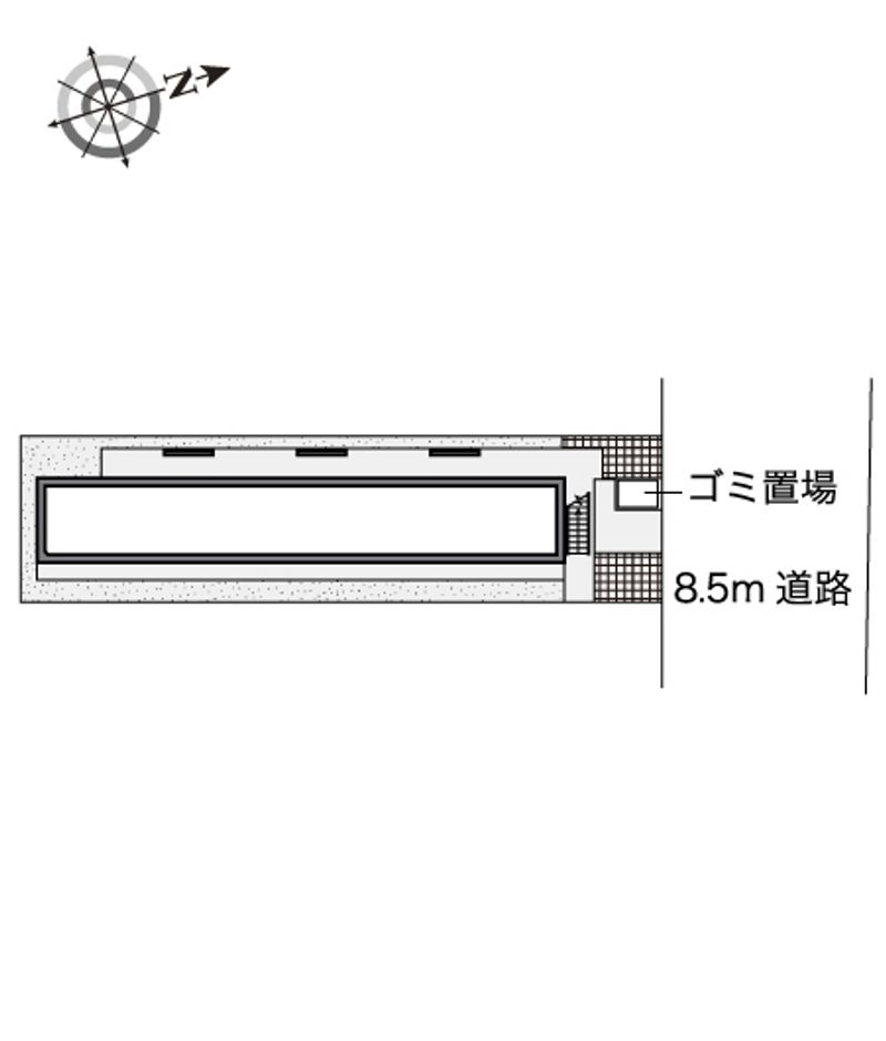 レオパレスカサブランカⅡ 配置図