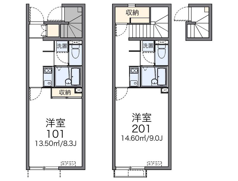 レオネクストコリス　オット 間取図