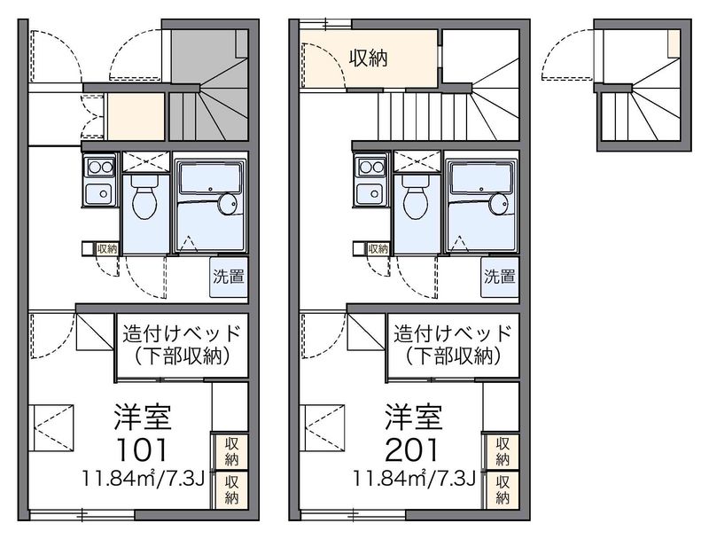 レオパレスＬｉｂｅｒｔｙＢｅｌｌ 間取図