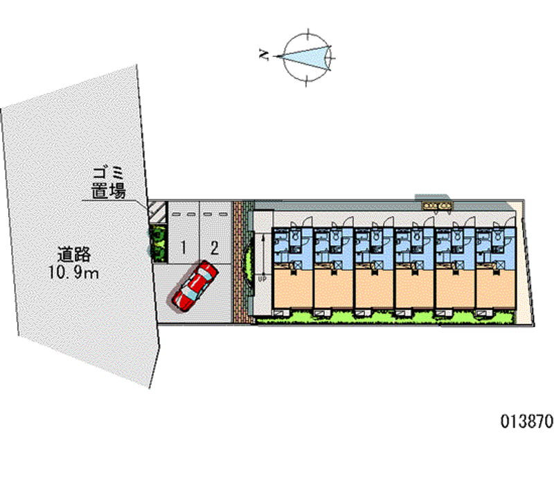 13870 Monthly parking lot