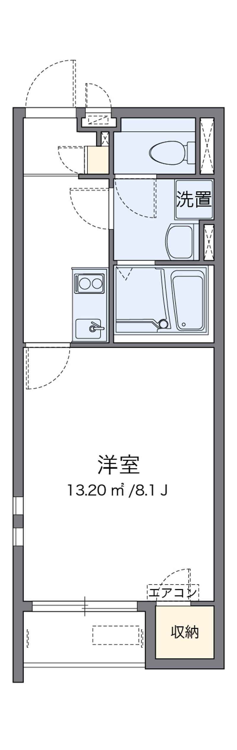 クレイノプルミエール 間取図