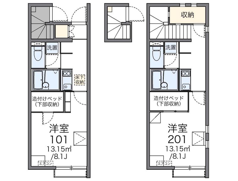 レオネクストピュアライト 間取図