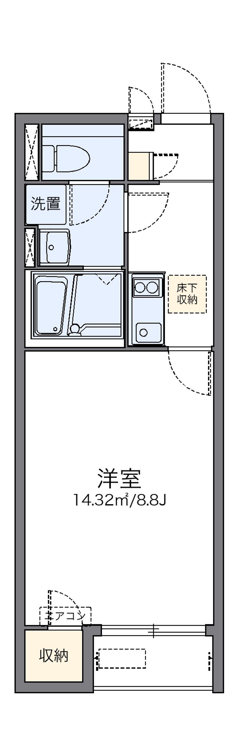 LEONEXT Shimo Shinjyo Floor plan