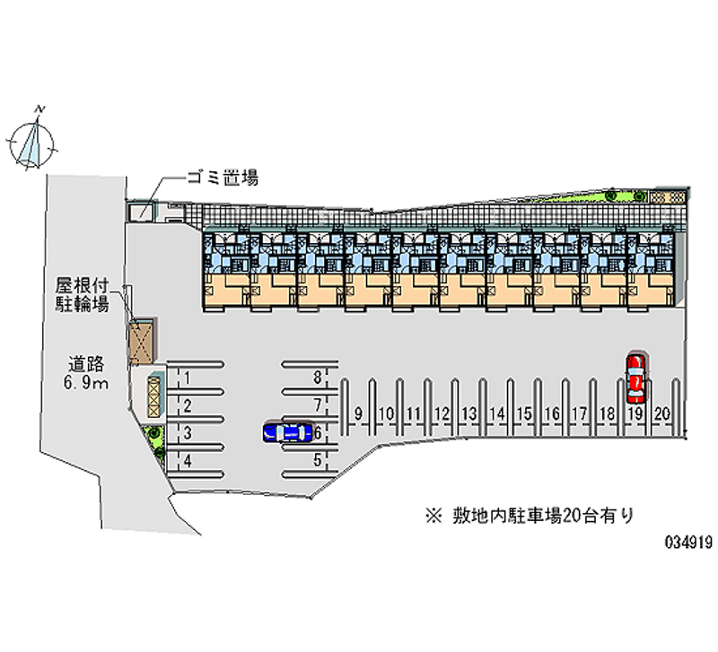 34919月租停車場