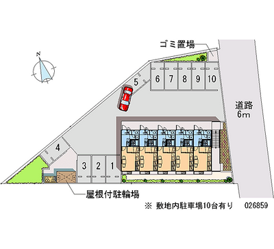 レオパレス堀込 月極駐車場
