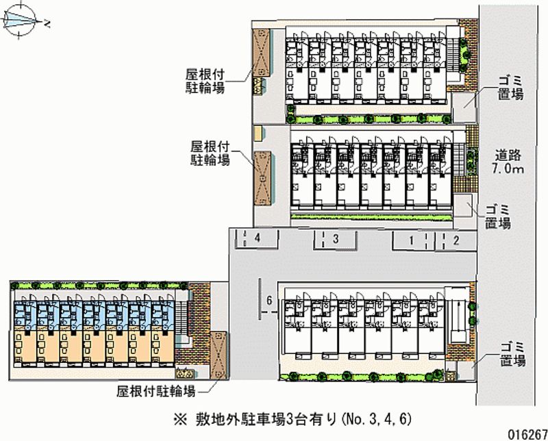 16267 Monthly parking lot