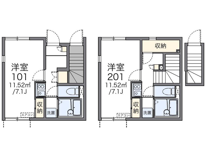 レオネクストアイサン泉 間取図