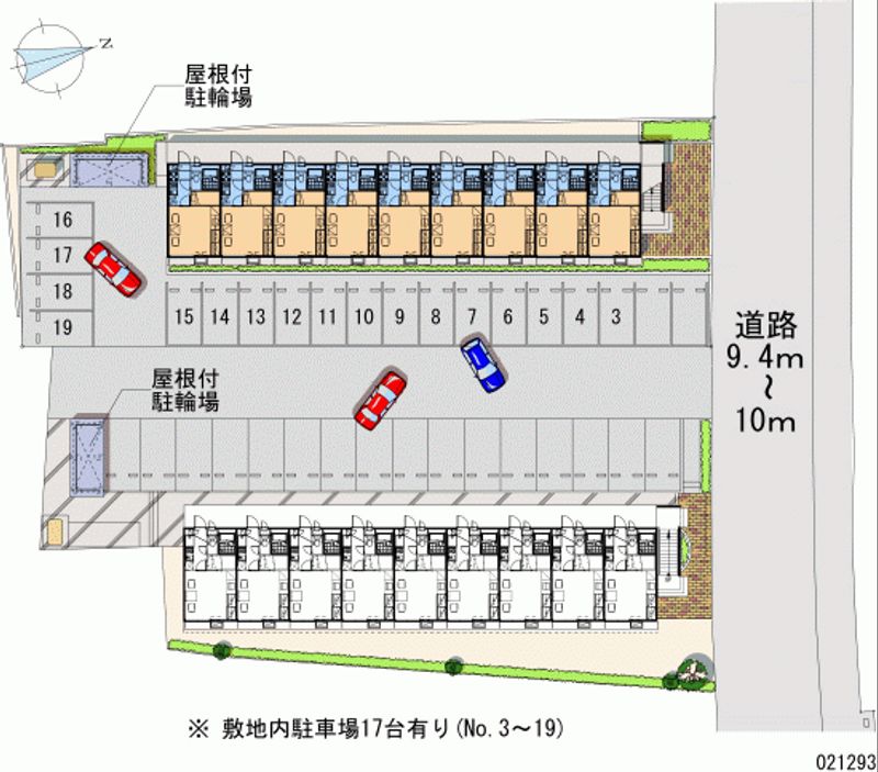 レオパレスこだま 月極駐車場