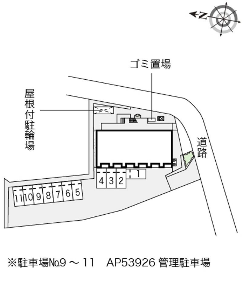 レオネクストＴＯＢＡⅢ 配置図