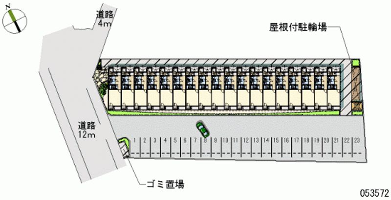 53572月租停车场