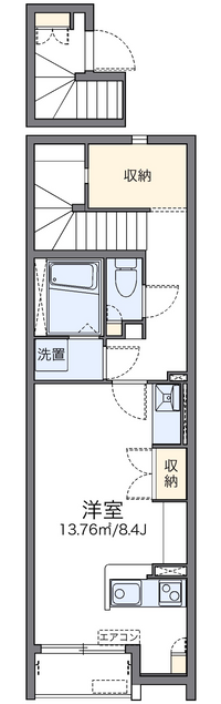 レオネクストモンスィルクレール 間取り図