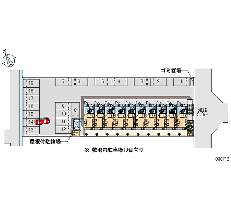 30712月租停車場